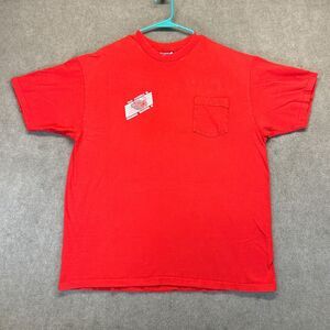 Nascar Winston Cup Harley-Davidson Ride 1994 T Shirt Fits Large Red Tilley NC